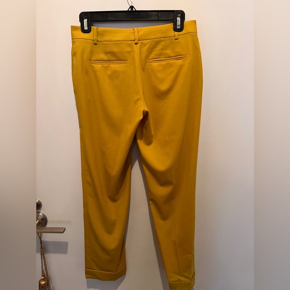 Club Monaco, cropped mustard, dress pants size 00 - Picture 3 of 3